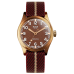 OLD SMITH 90-002 35mm Version Bronze Case Brown Dial No-Date OLD SMITH 90-002 35mm Version Bronze Case Brown Dial No-Date