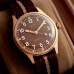 OLD SMITH 90-002 35mm Version Bronze Case Brown Dial No-Date OLD SMITH 90-002 35mm Version Bronze Case Brown Dial No-Date