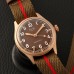 OLD SMITH 90-002 35mm Version Bronze Case Brown Dial No-Date OLD SMITH 90-002 35mm Version Bronze Case Brown Dial No-Date