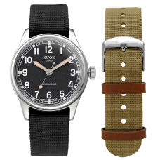 OLD SMITH 90-002 Automatic, Black Dial with Swiss Super-LumiNova