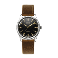 ROYAL SMITH 90-006 Silver Case Black Dial