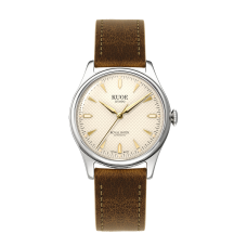 ROYAL SMITH 90-006 Silver Case Ivory Dial