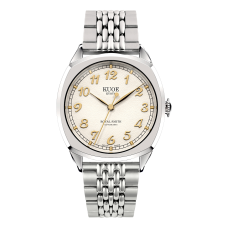 ROYAL SMITH 90-008 Silver / Gold with Stainless Steel Bracelet