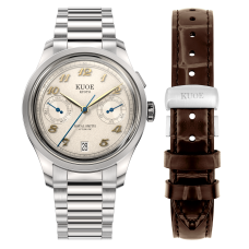 ROYAL SMITH 90-010 Automatic Ivory x Grainy Finish Dial