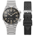 SOMBRERO 90-011, Black Linen Textured Dial, 20 BAR Water Resistant SOMBRERO 90-011, Black Linen Textured Dial, 20 BAR Water Resistant