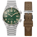 SOMBRERO 90-011, Green Linen Textured Dial, 20 BAR Water Resistant SOMBRERO 90-011, Green Linen Textured Dial, 20 BAR Water Resistant