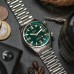 SOMBRERO 90-011, Green Linen Textured Dial, 20 BAR Water Resistant SOMBRERO 90-011, Green Linen Textured Dial, 20 BAR Water Resistant
