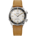 SOMBRERO 90-011, Silver, Linen Textured Dial, 20 BAR Water Resistant